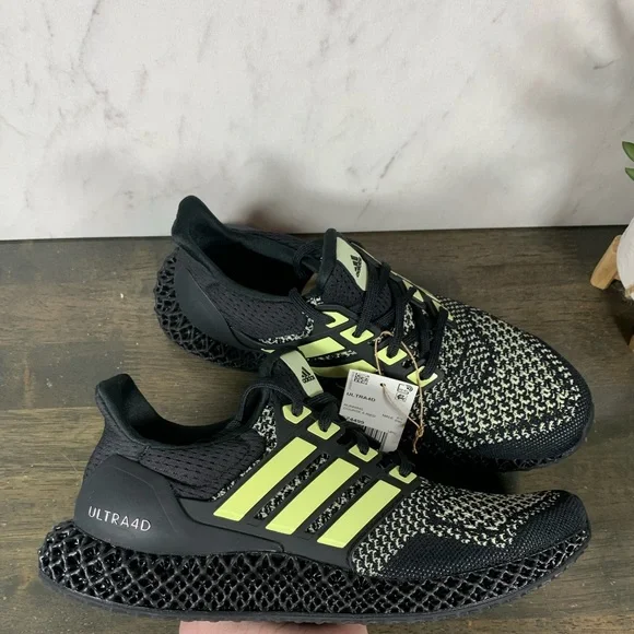 adidas Ultra 4D Black Almost Lime